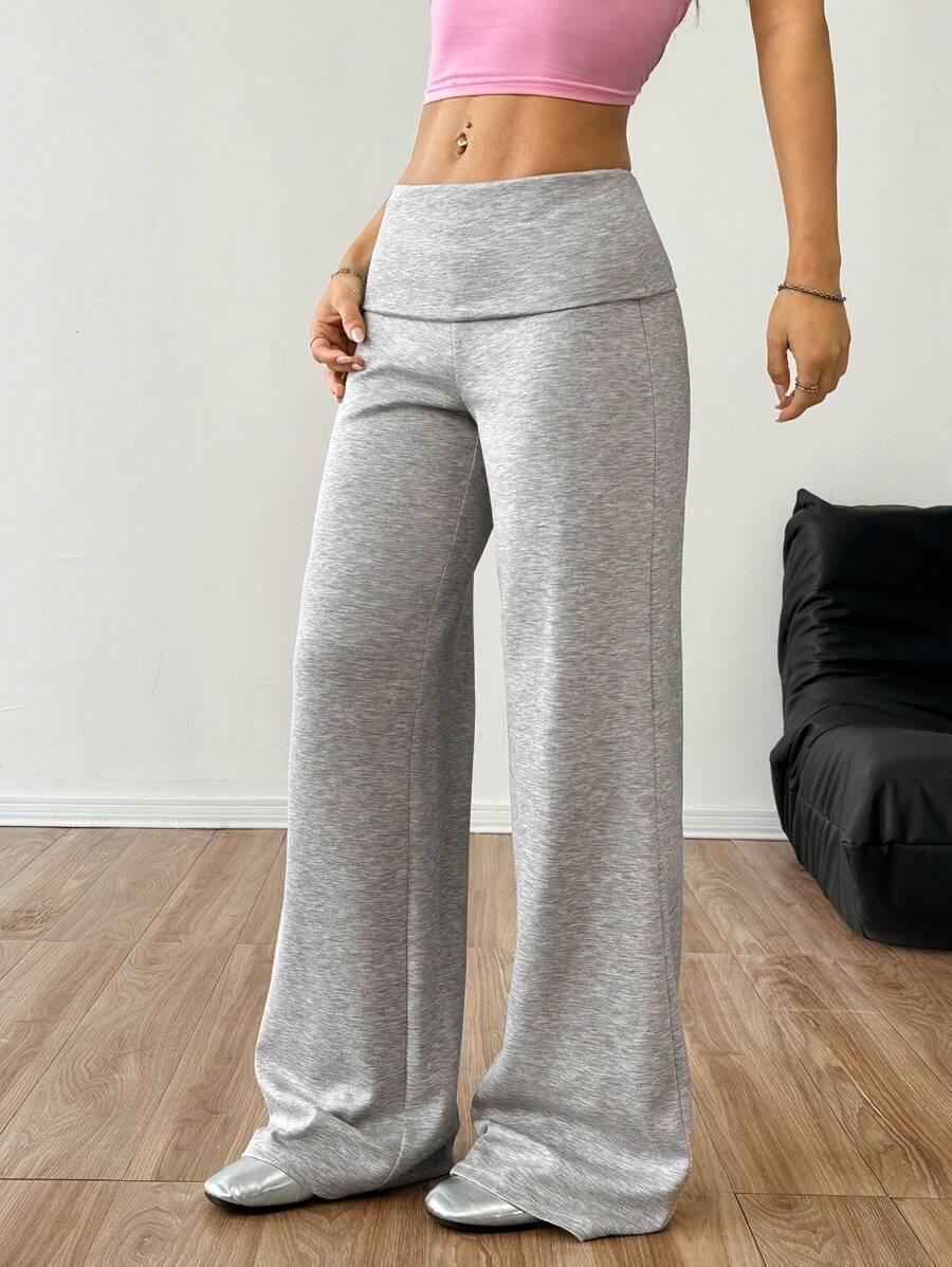 szare spodnie casual 