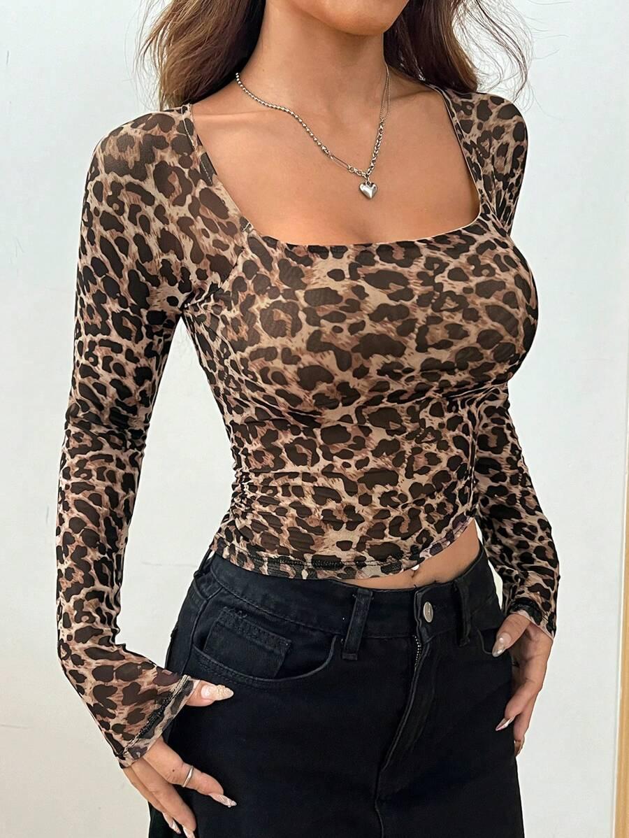 TOP ANIMAL PRINT