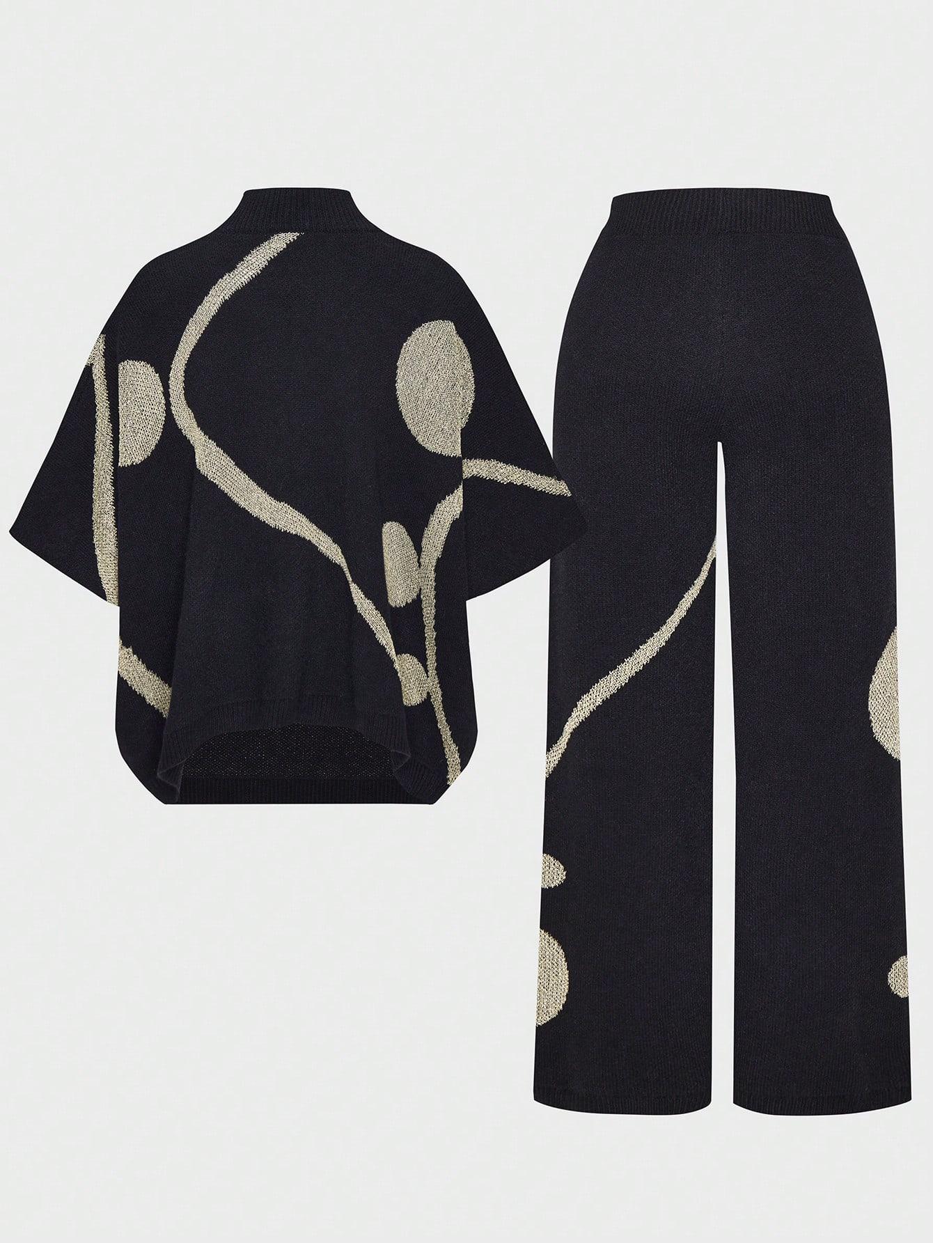 SWETER SPODNIE KOMPLET