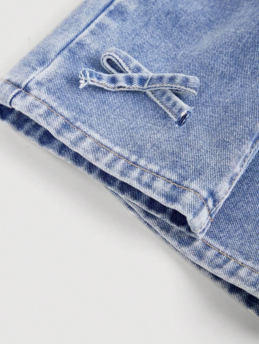 NIEBIESKIE SPODNIE JEANS