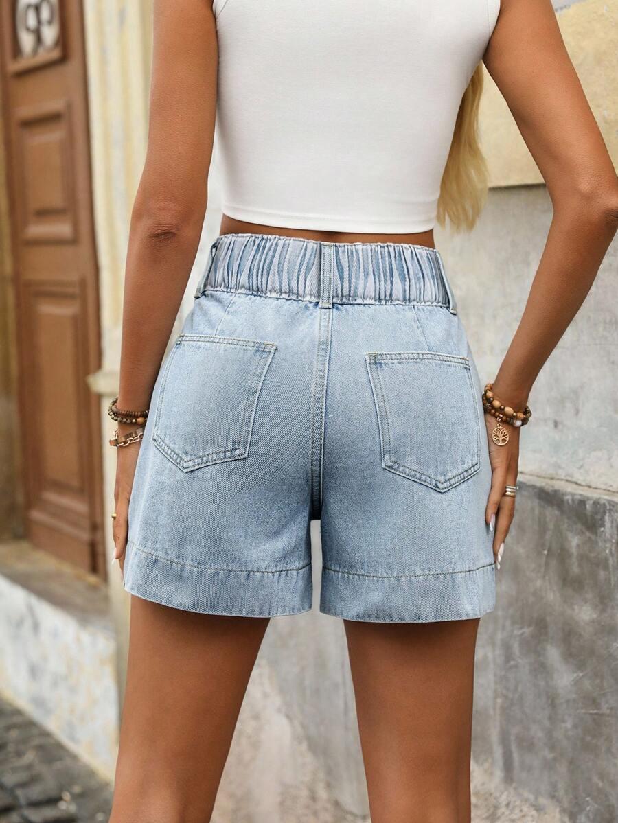 spodenki jeans kieszenie