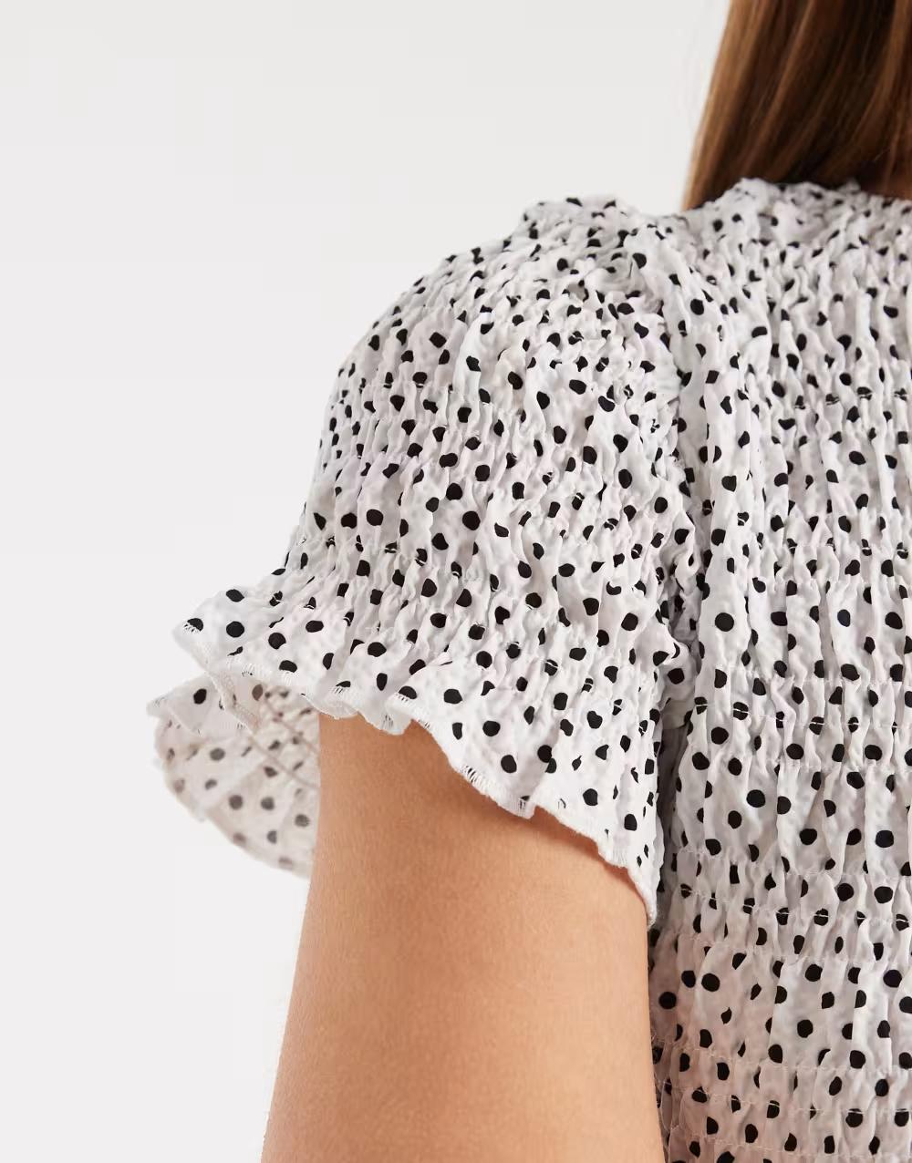 TOP KRÓTKI RĘKAW PRINT
