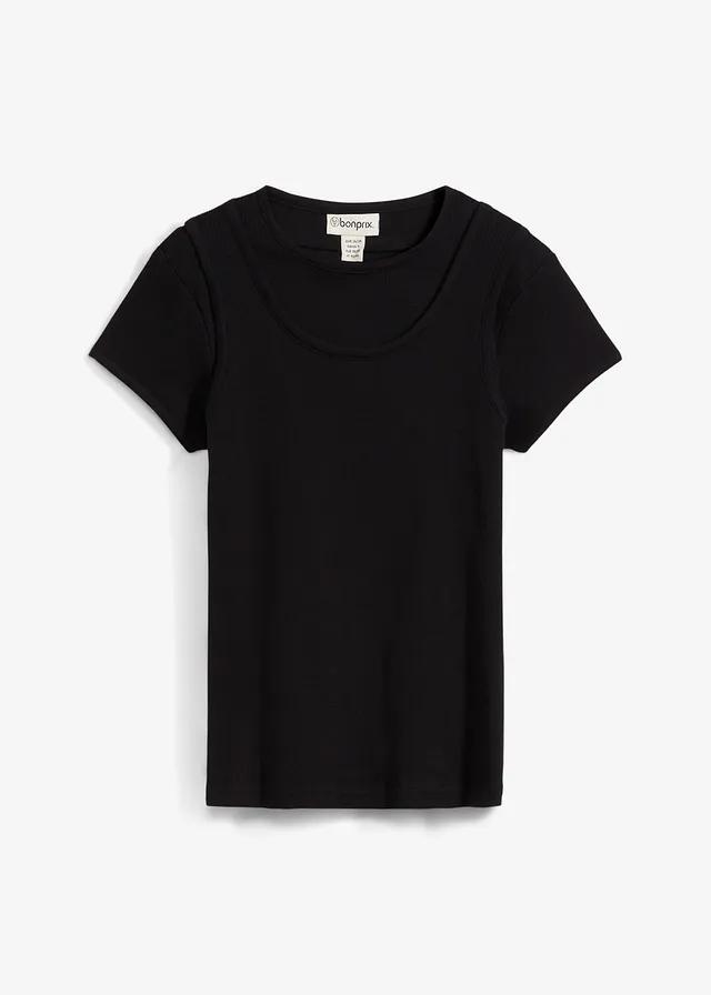 T-SHIRT DAMSKI BAWEŁNIANY REGULAR 