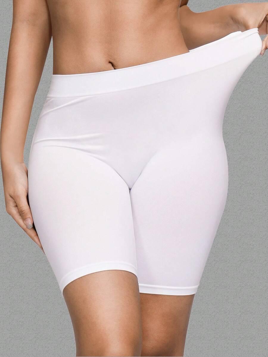 białe modelujące szorty
