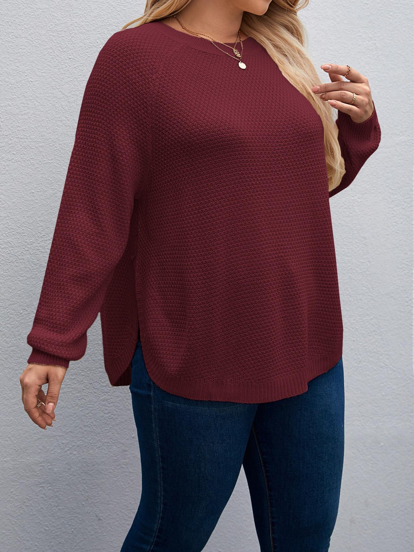 SWETER BORDOWY DAMSKI