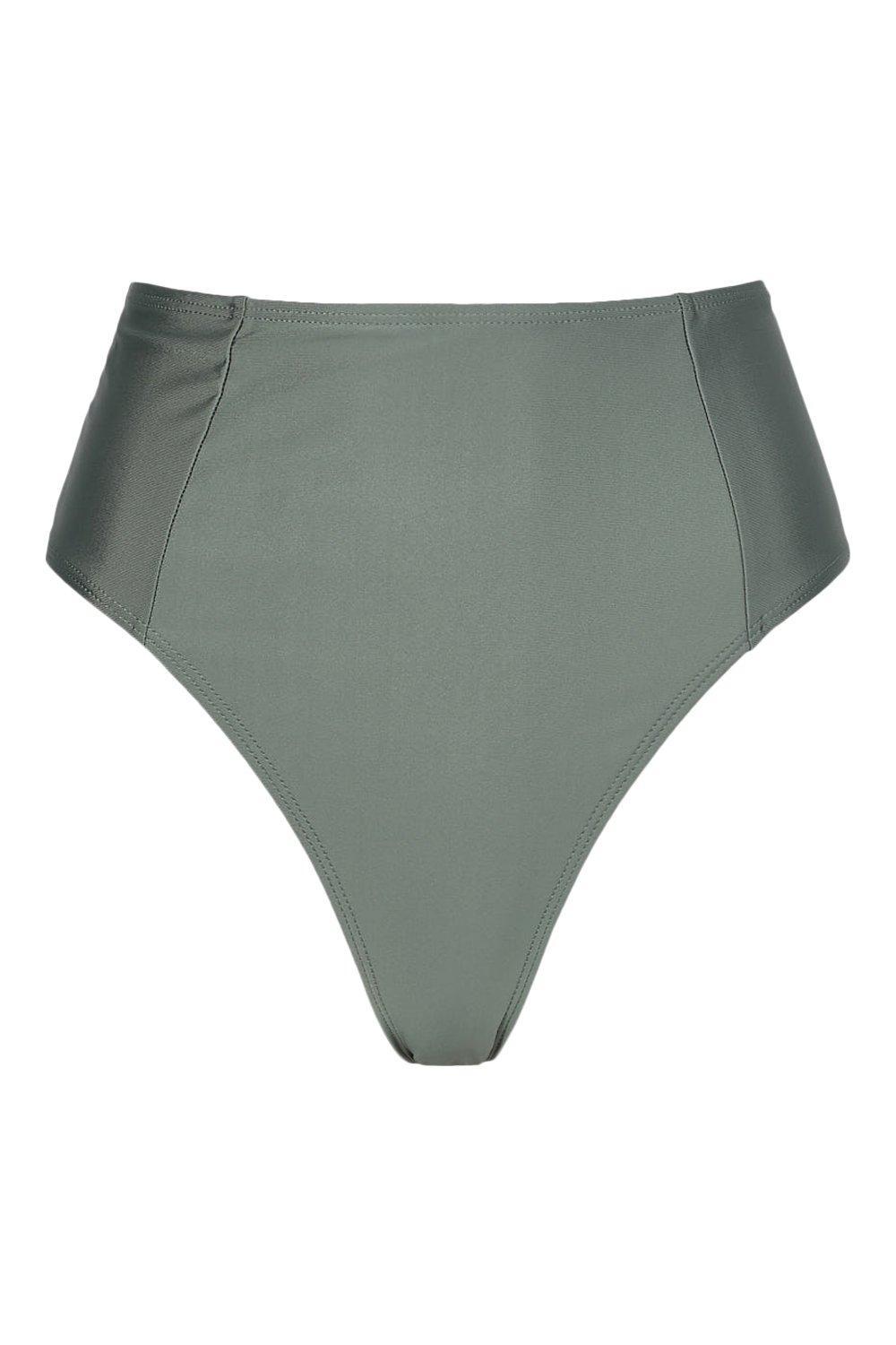 zielony dół od bikini