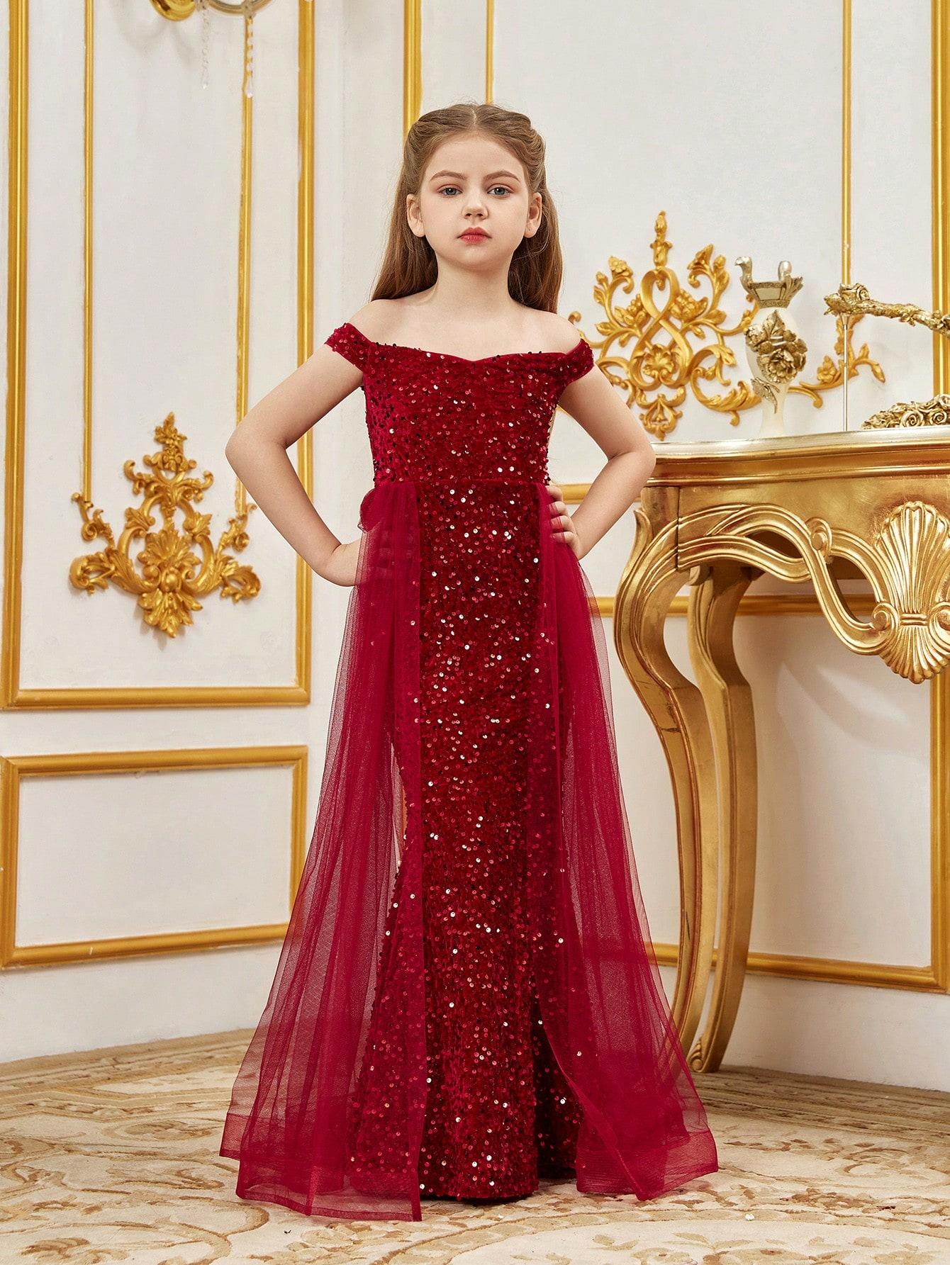CZERWONA MAXI SUKIENKA