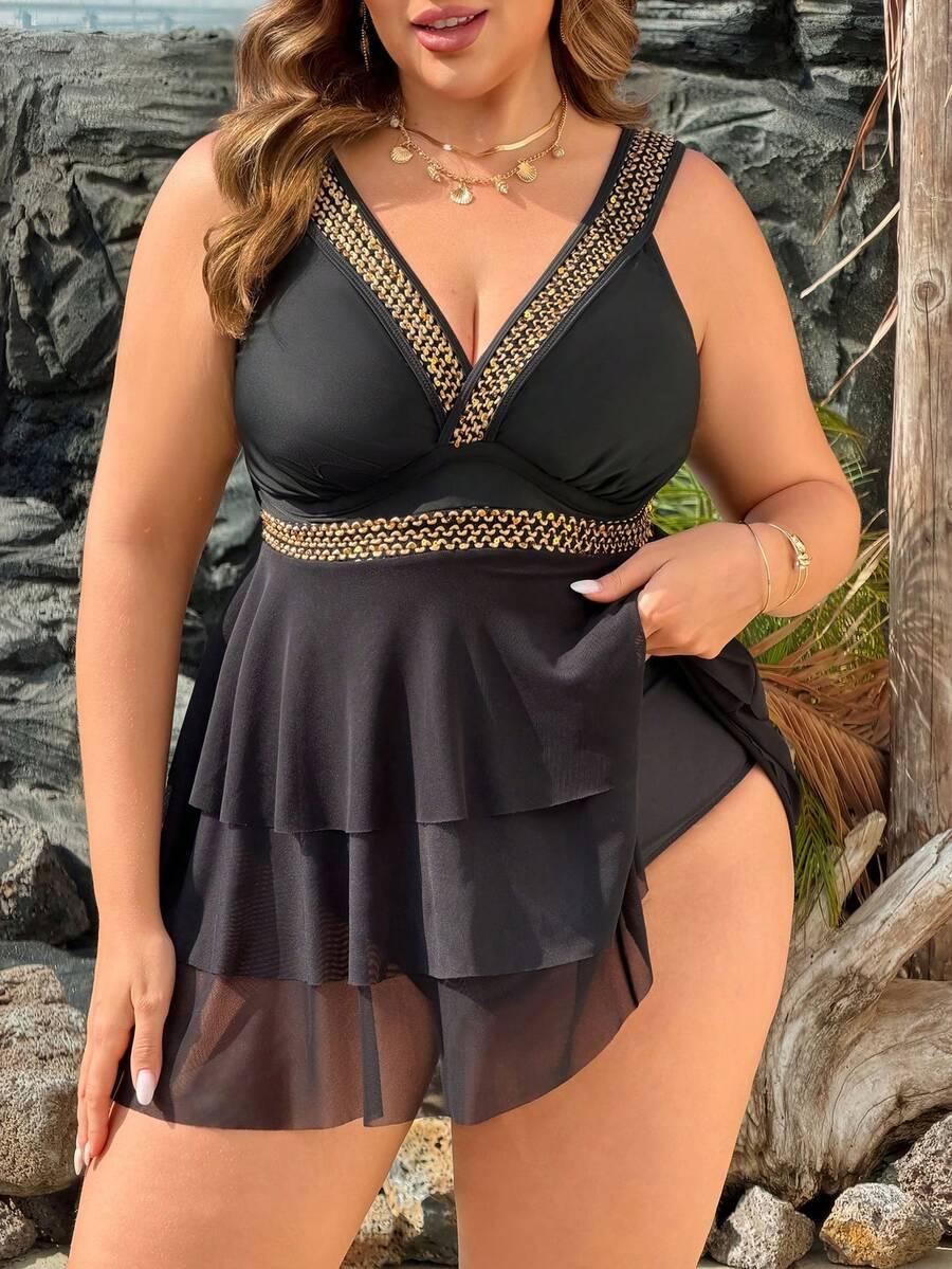 GÓRA OD BIKINI falbana