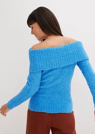 SWETER Z ODKRYTYMI RAMIONAMI