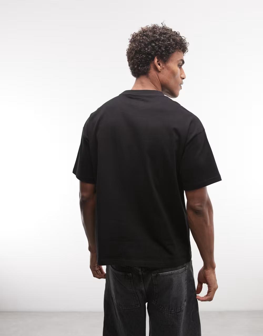 czarny t-shirt basic