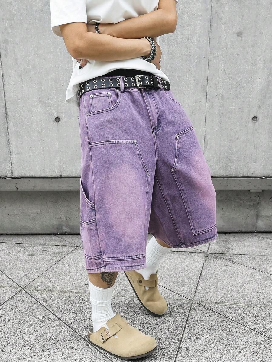 krótkie spodenki jeans