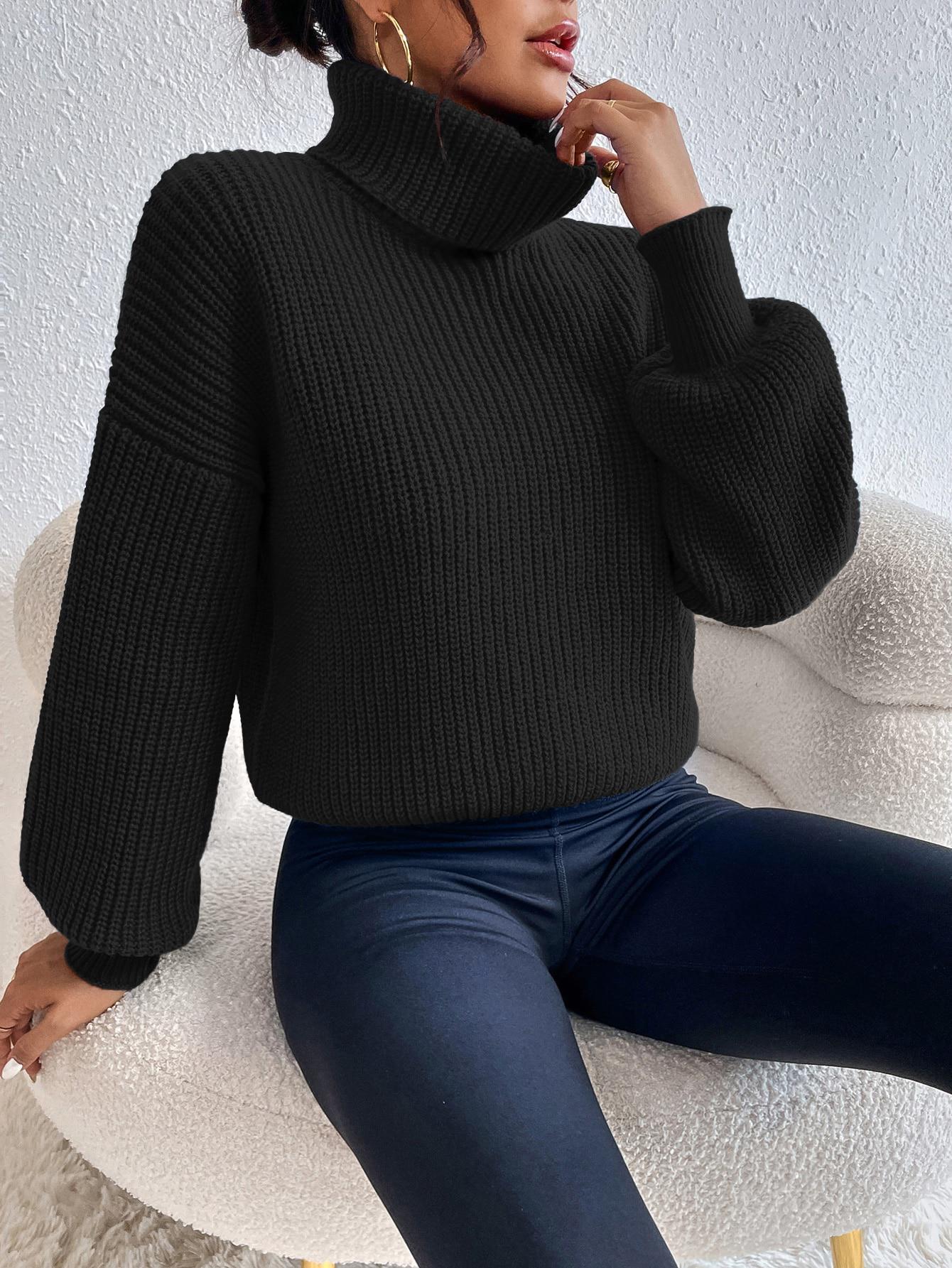 CZARNY SWETER GOLF