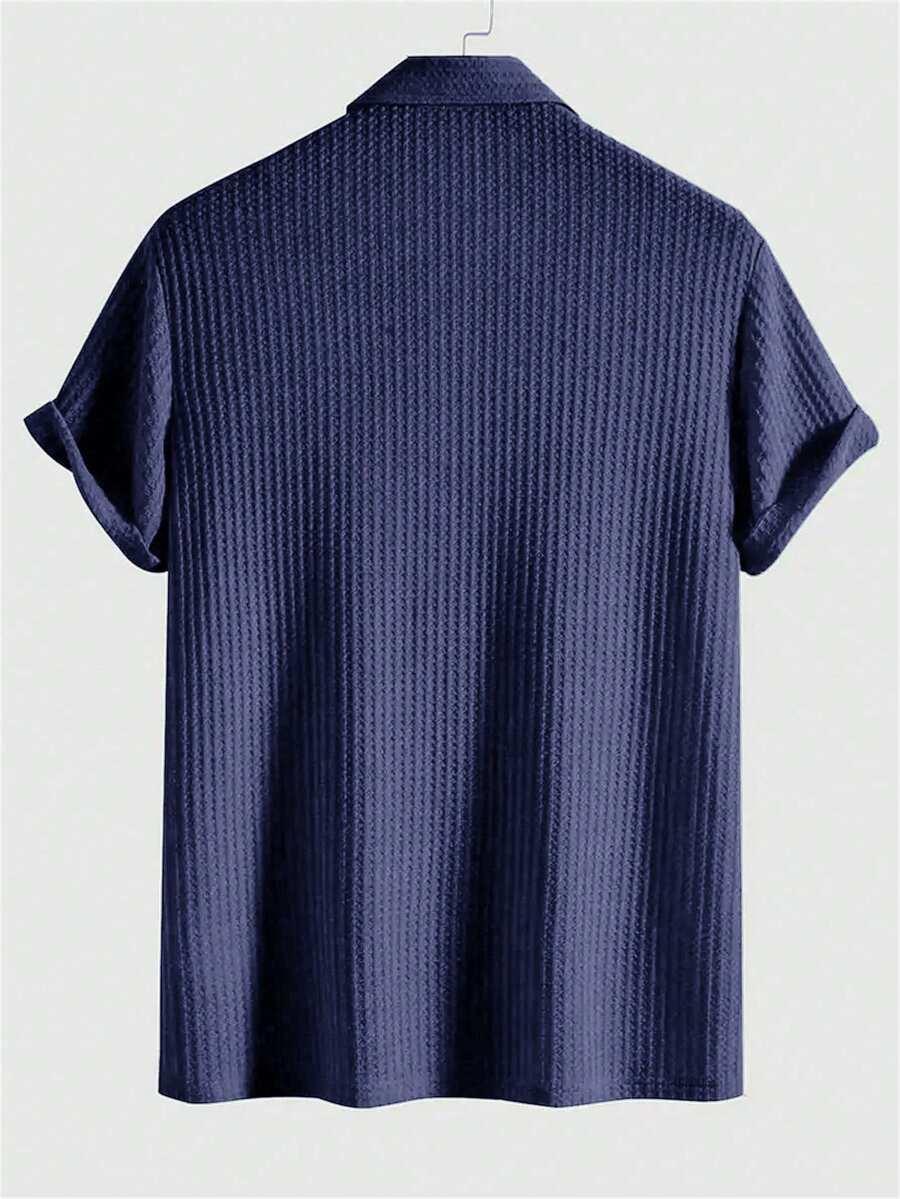 granatowa koszulka polo