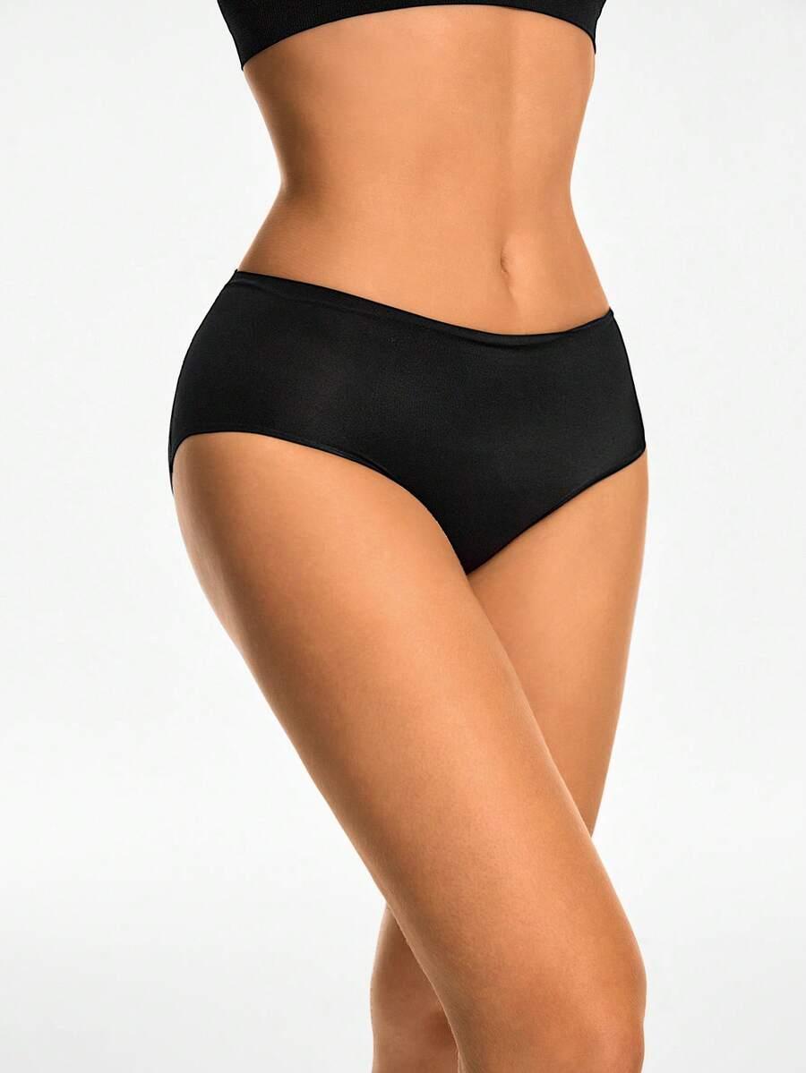 CZARNE MAJTKI MODELUJĄCE BEZSZWOWE push up