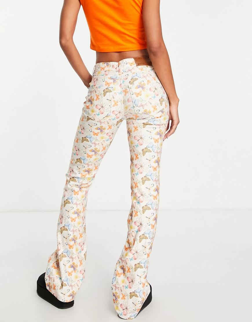 SPODNIE JEANS PRINT