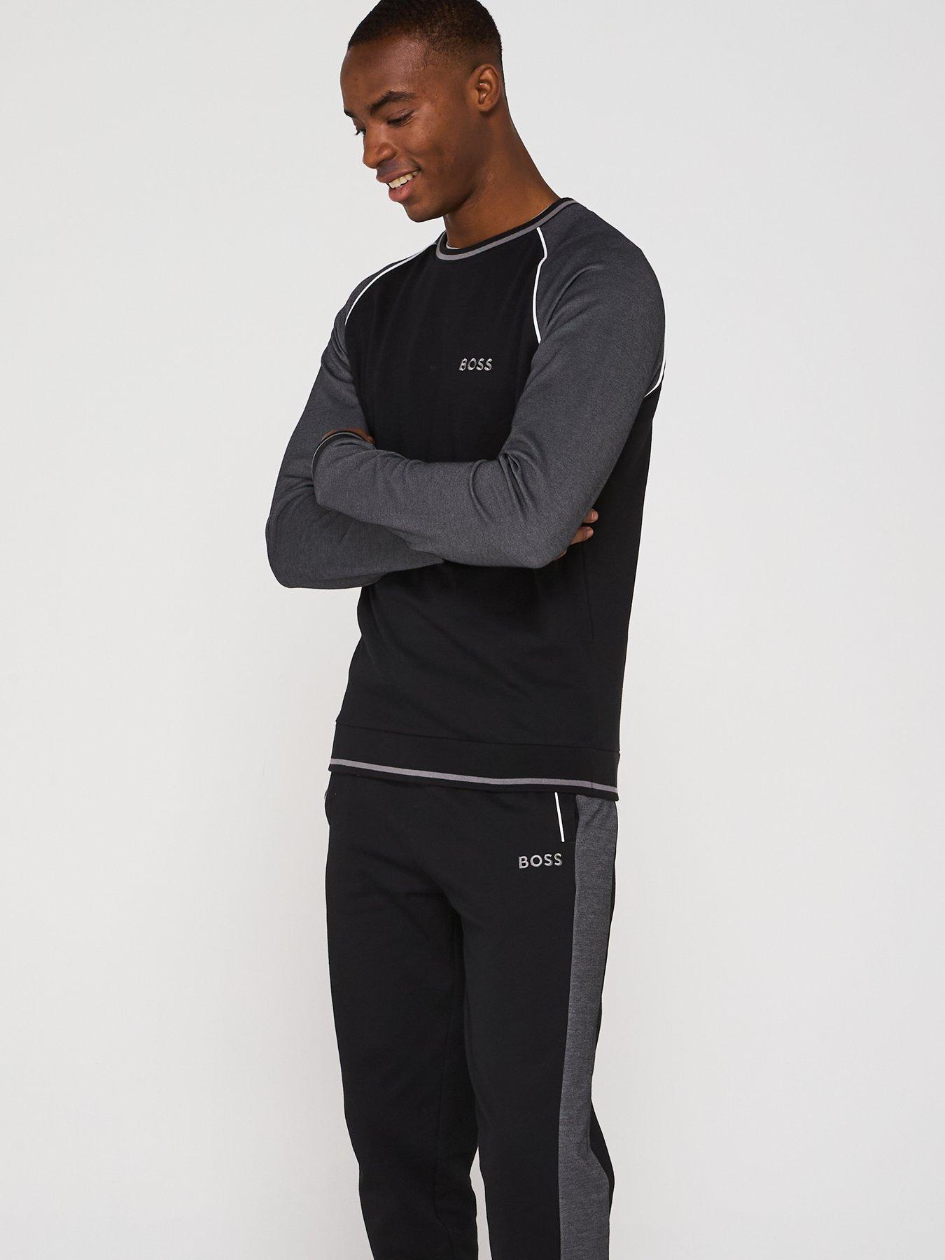 BOSS BLUZA MĘSKA Z LOGO 50535836