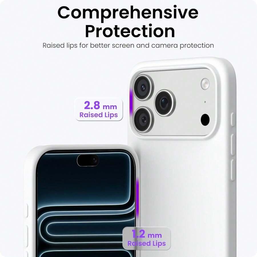 BIAŁE ETUI NA TELEFON IPHONE 16 PRO max