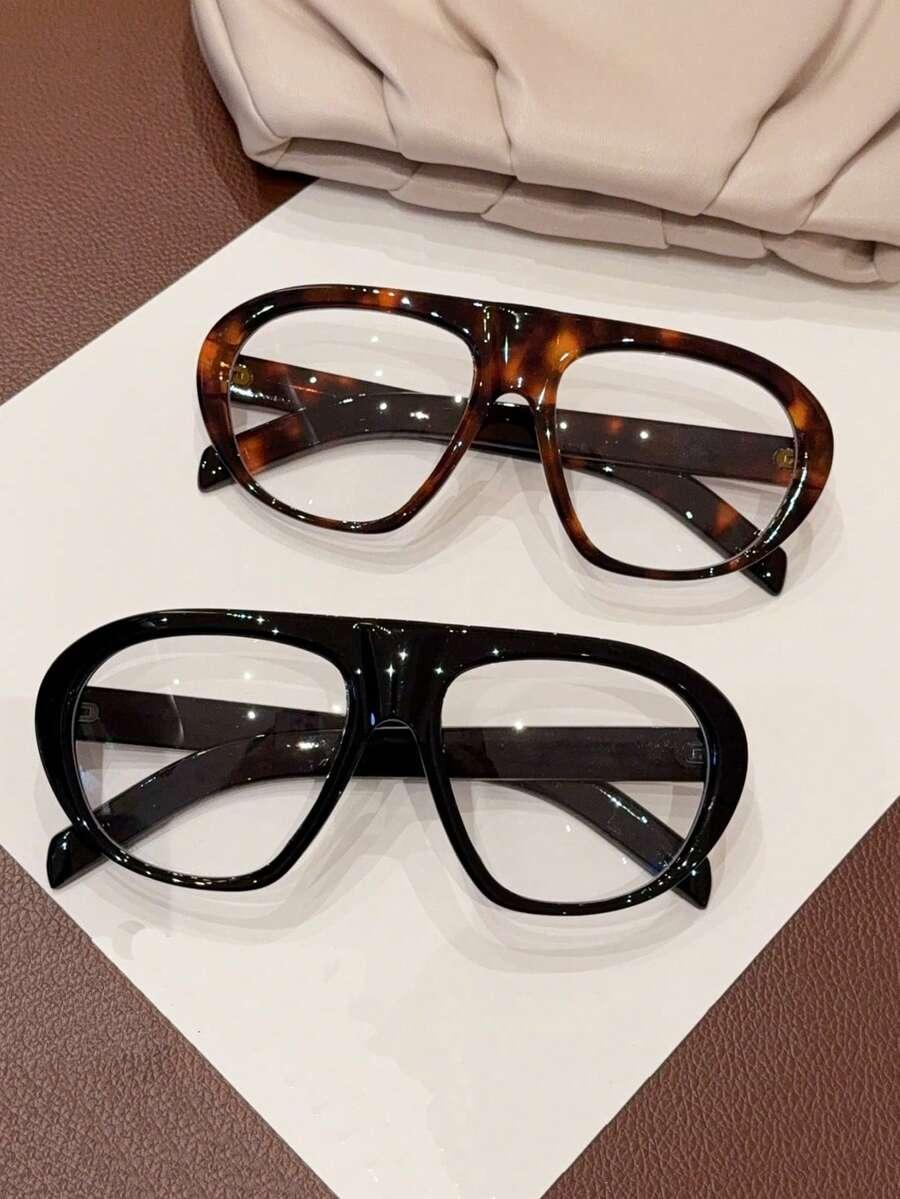 okulary zerówki animal print