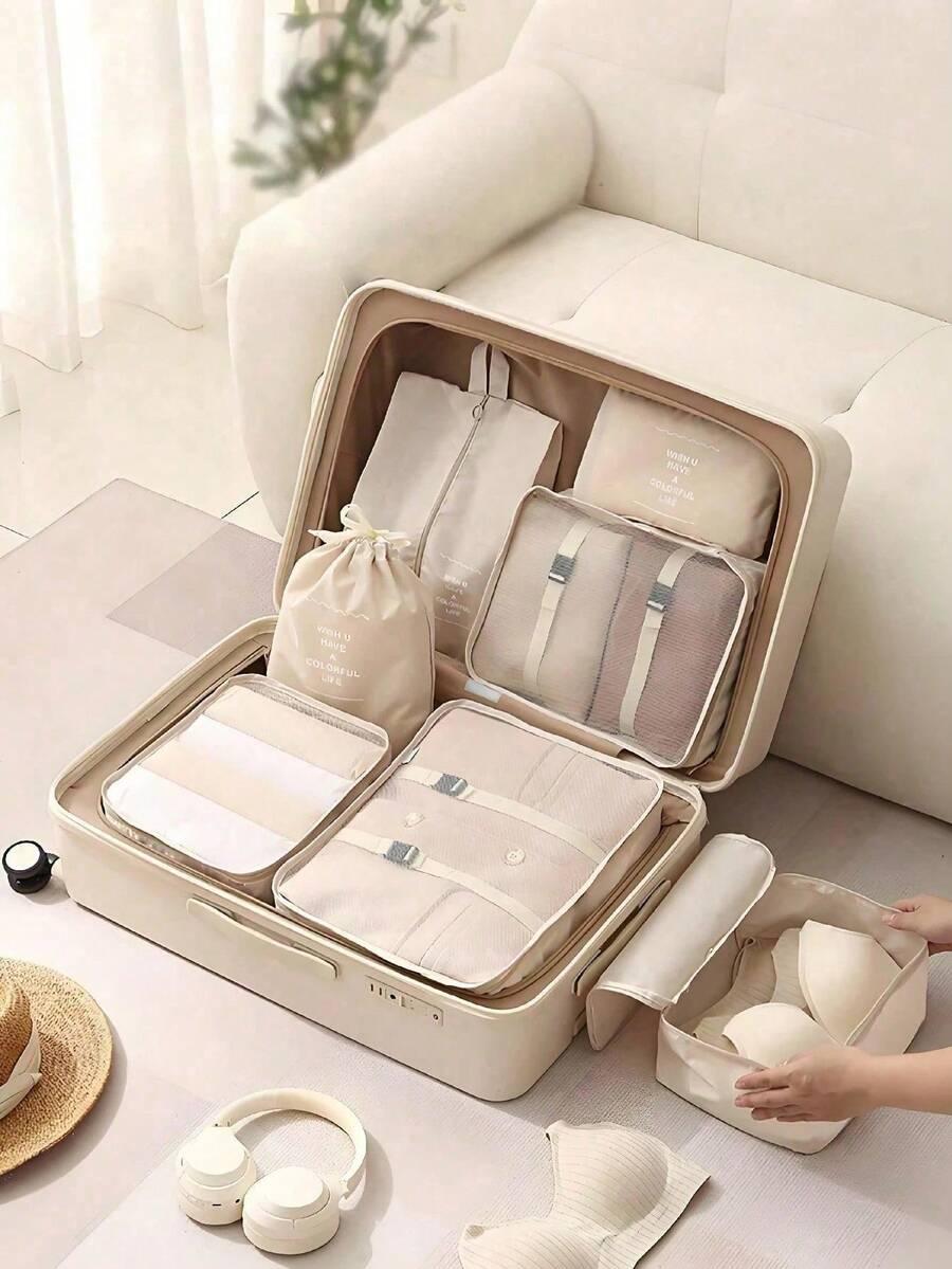 beżowa torba organizer 7-pack