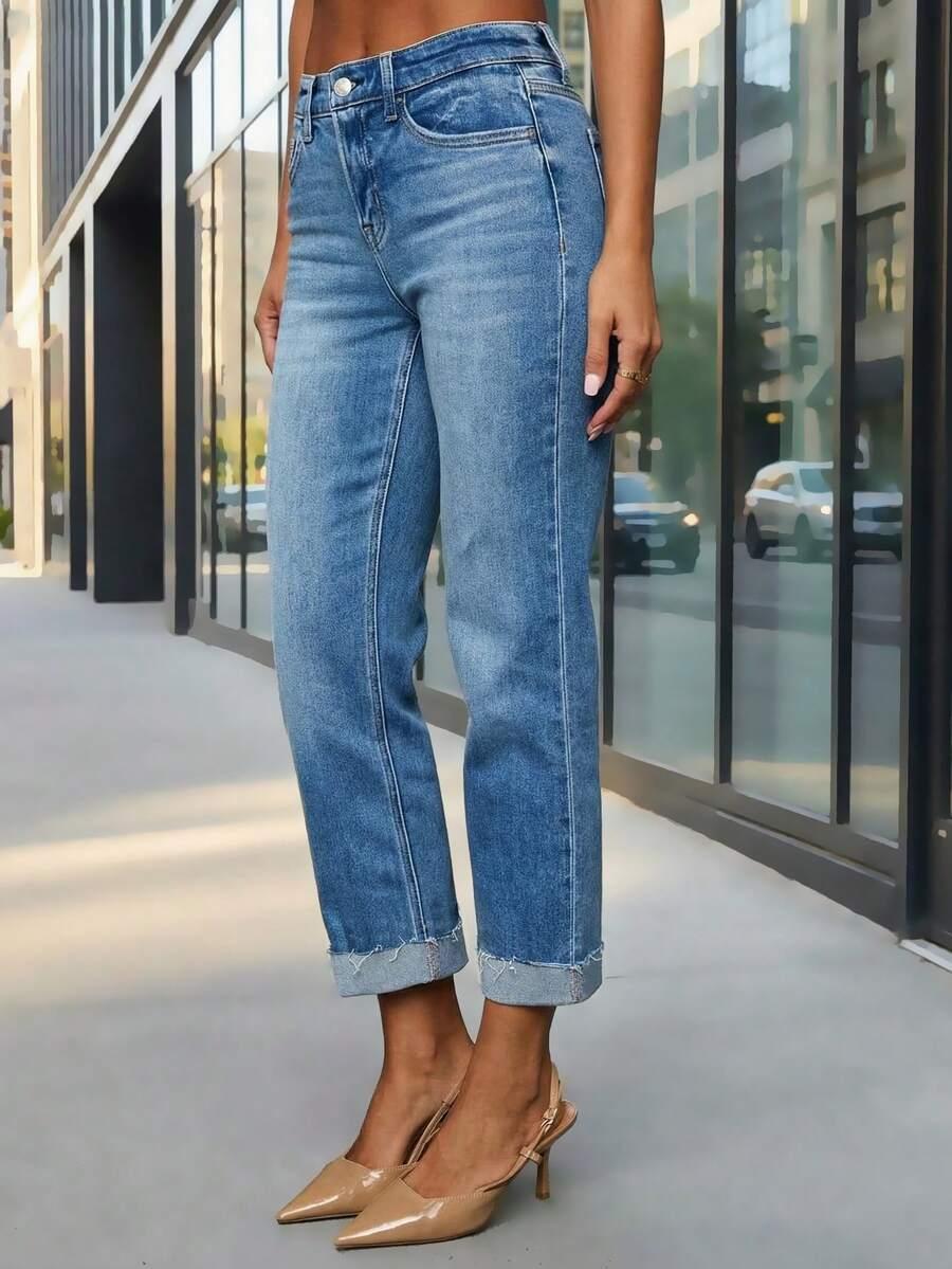 NIEBIESKIE SPODNIE JEANS 