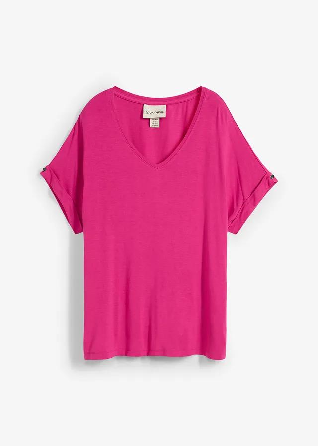 RÓŻOWY T-SHIRT BASIC