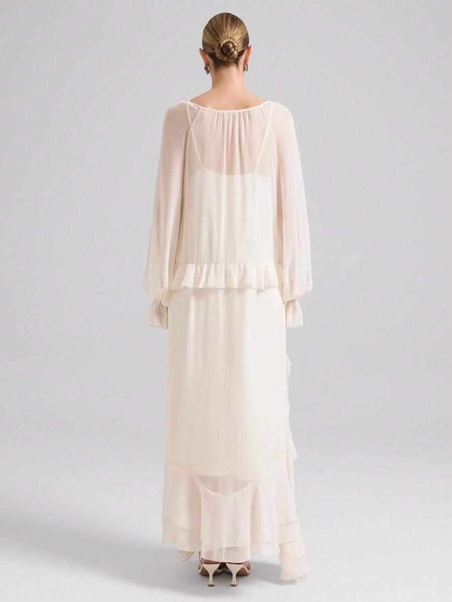 SUKIENKA KOKTAJLOWA MAXI 
