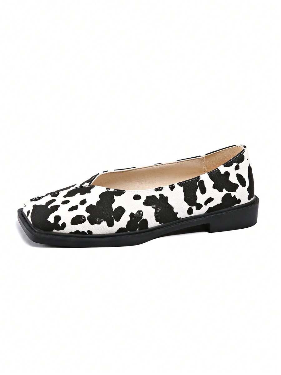 WSUWANE MOKASYNY ANIMAL PRINT