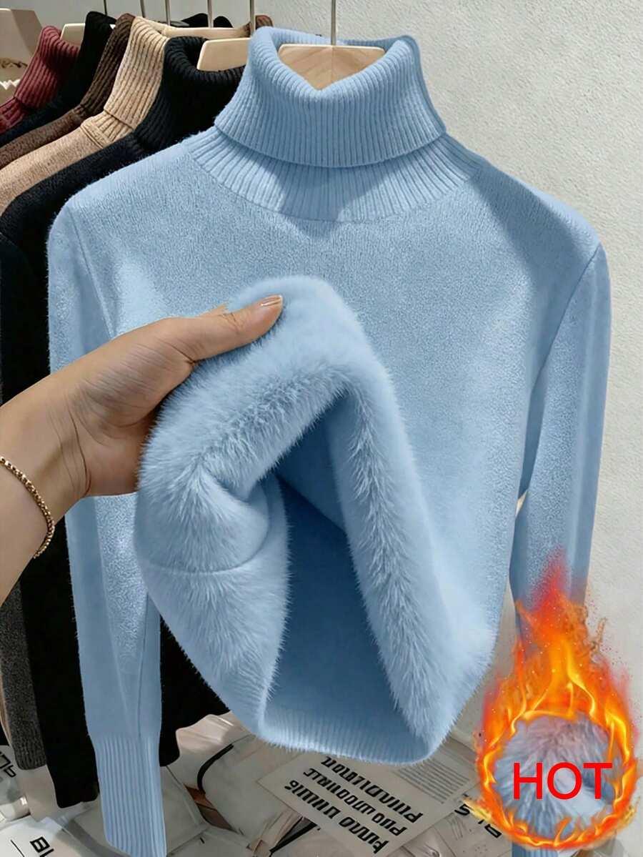 NIEBIESKI SWETER GOLF 