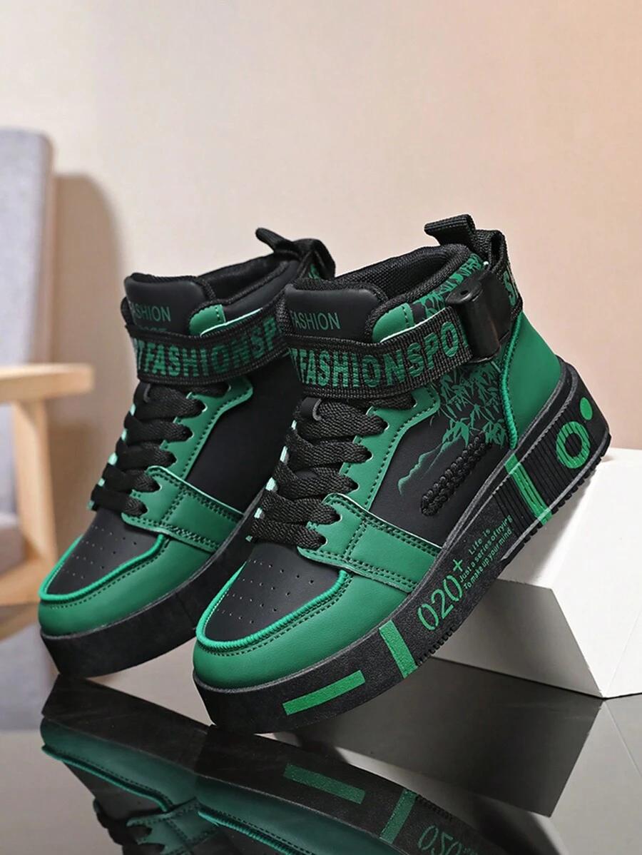 ZIELONE BUTY SPORTOWE