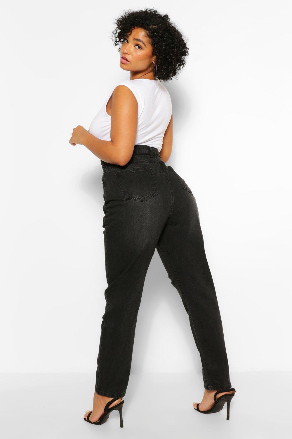 SPODNIE JEANSOWE RIPPED
