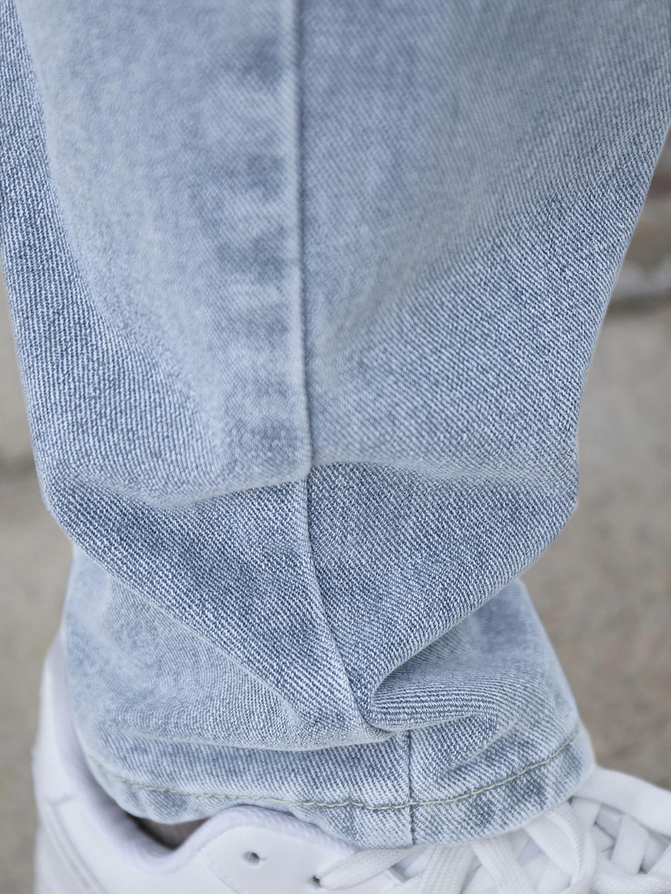 PROSTE SPODNIE JEANS