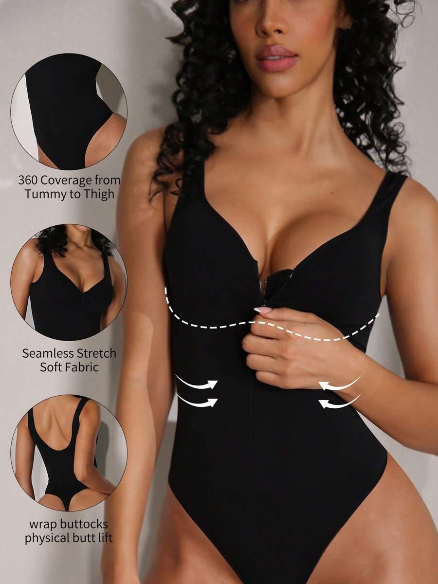 CZARNE MODELUJĄCE BODY 