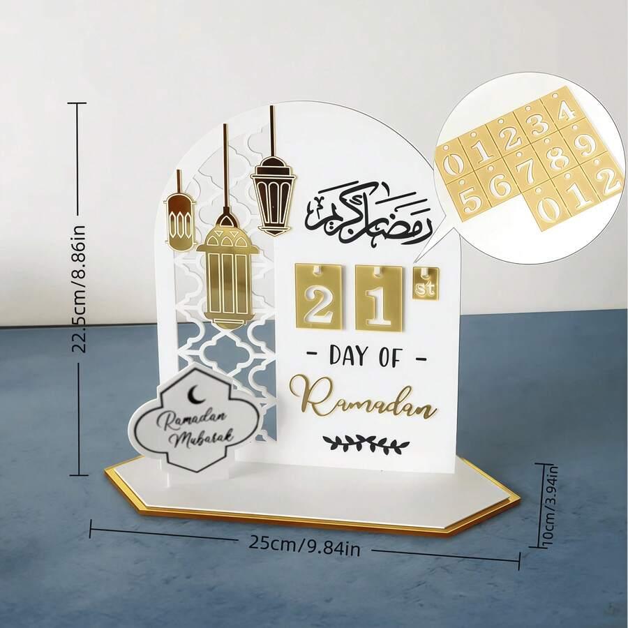 biały kalendarz ramadan
