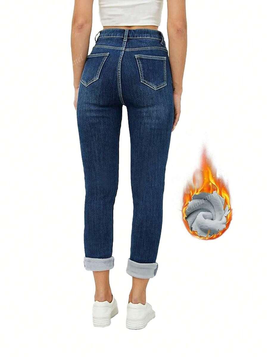 NIEBIESKIE SPODNIE JEANS RURKI