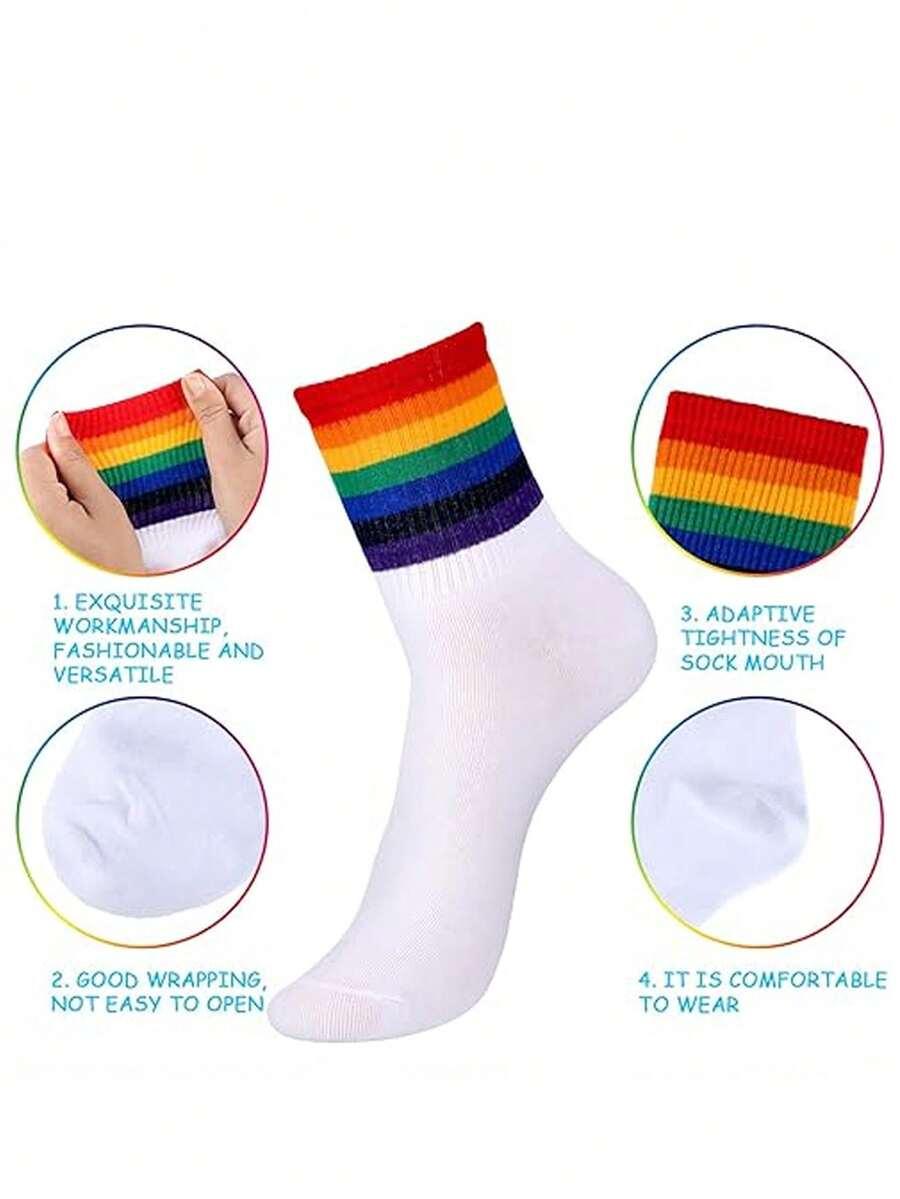 klasyczne skarpety wzór paski  3-pack