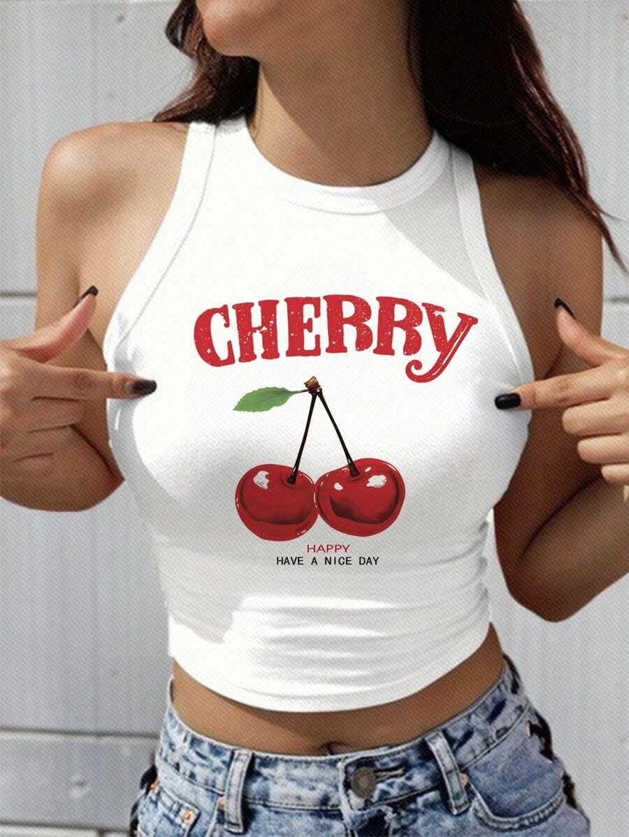 BIAŁY TOP WIŚNIE