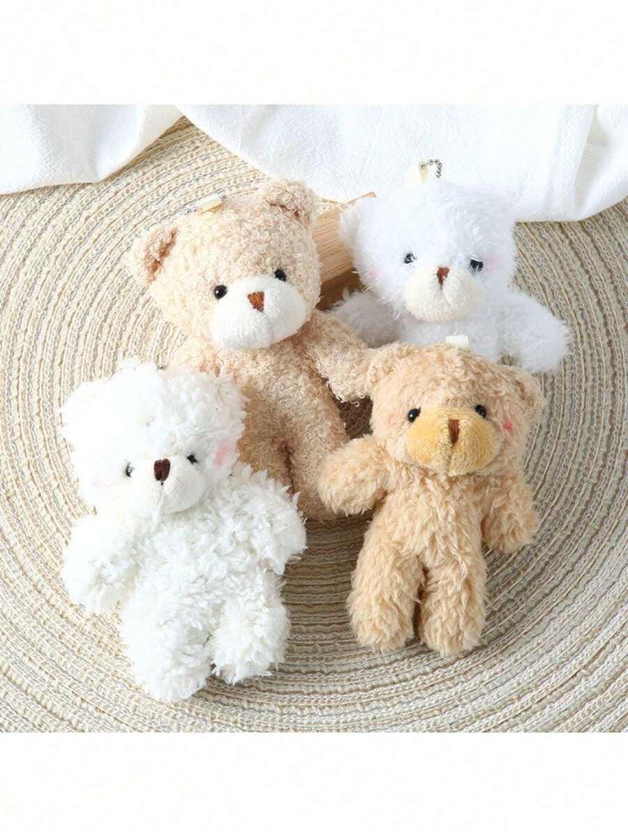 zawieszka pluszowy miś 5-pack
