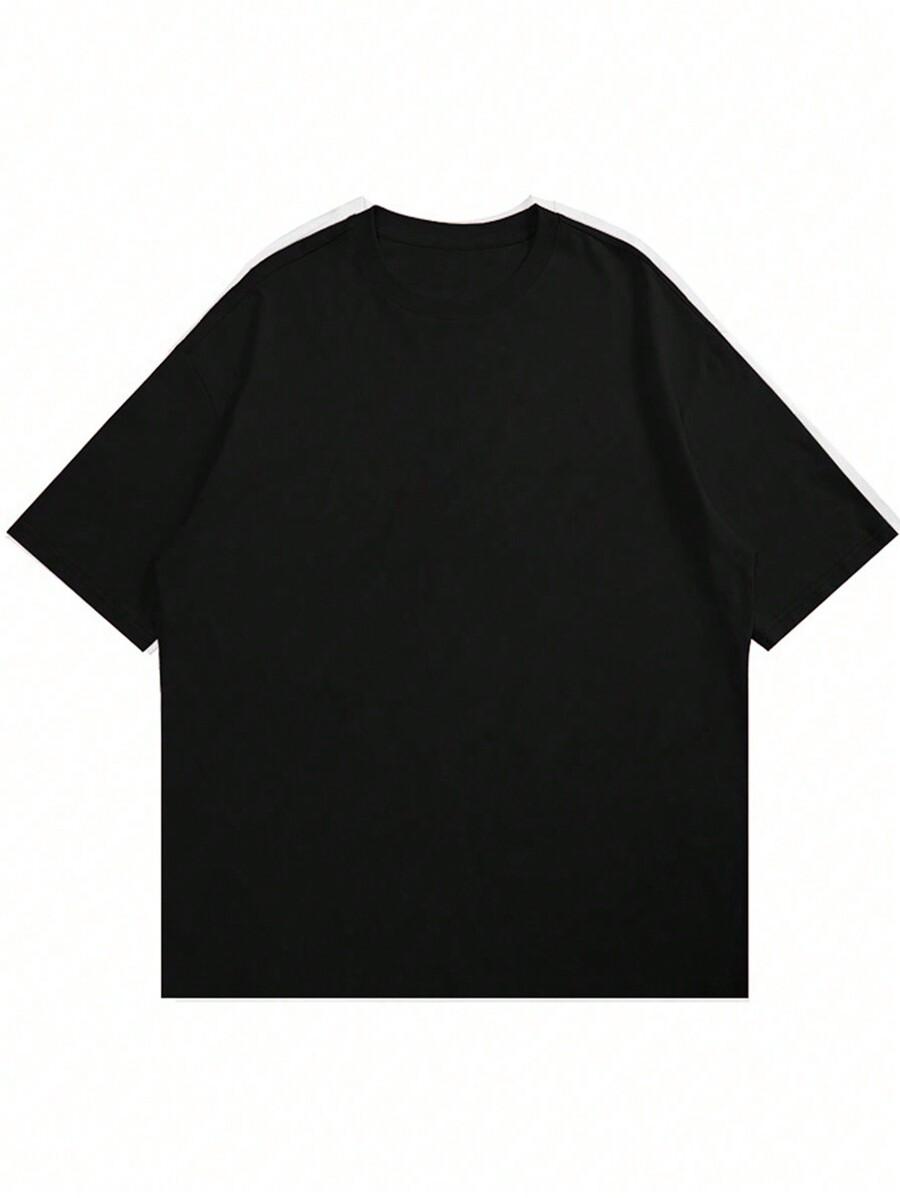 CZARNY T-SHIRT KRÓTKI RĘKAW BASIC