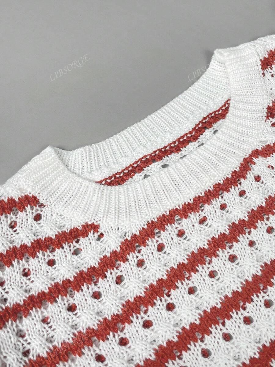 SWETER PASKI FALBANY