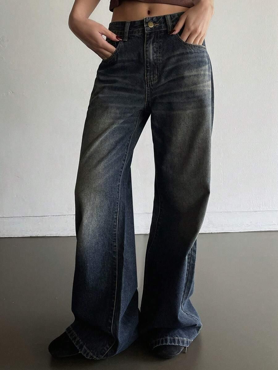 spodnie dzwony jeans