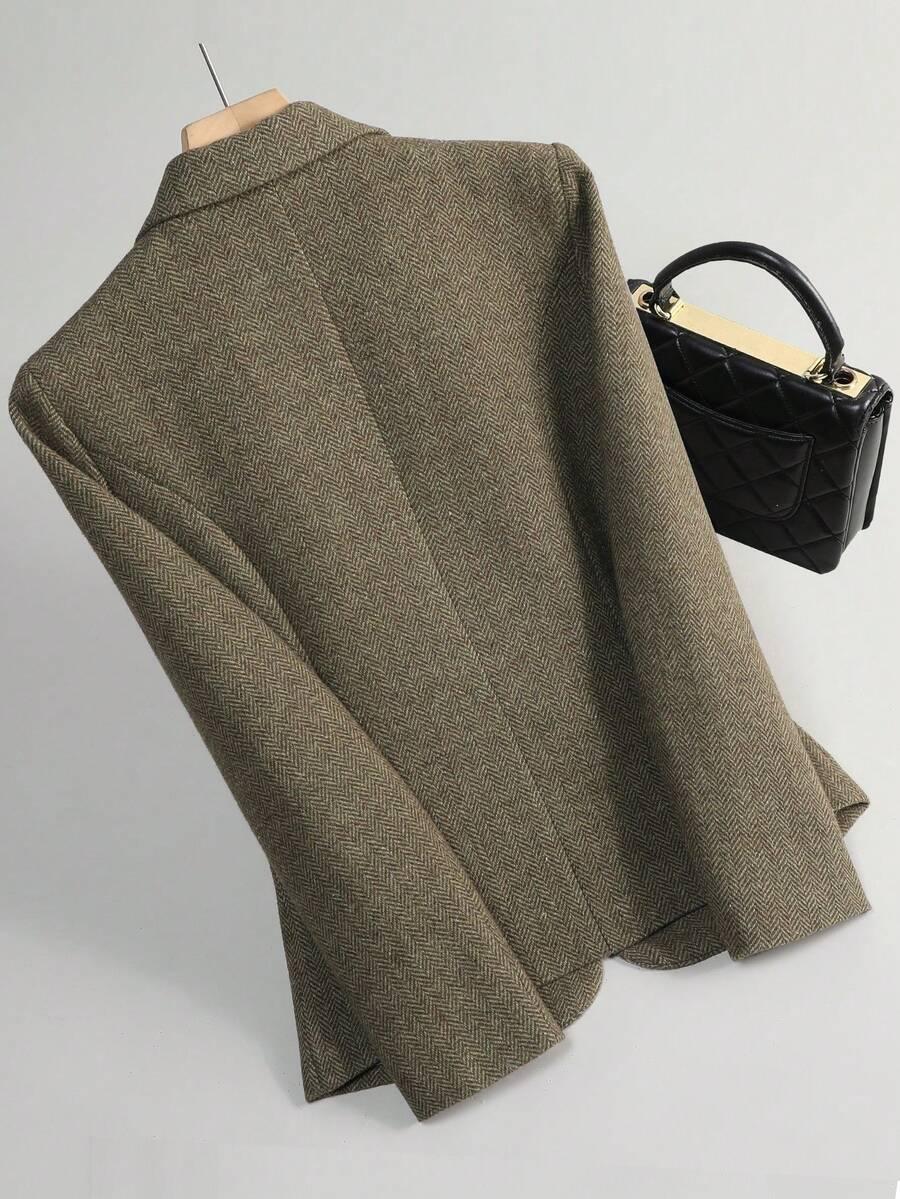 zielona marynarka casual