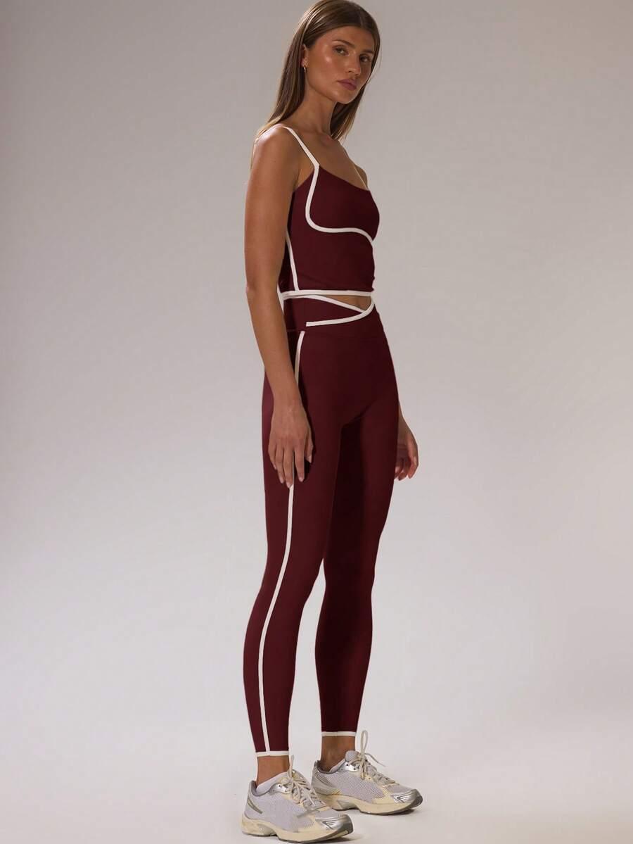 TOP LEGGINSY KOMPLET