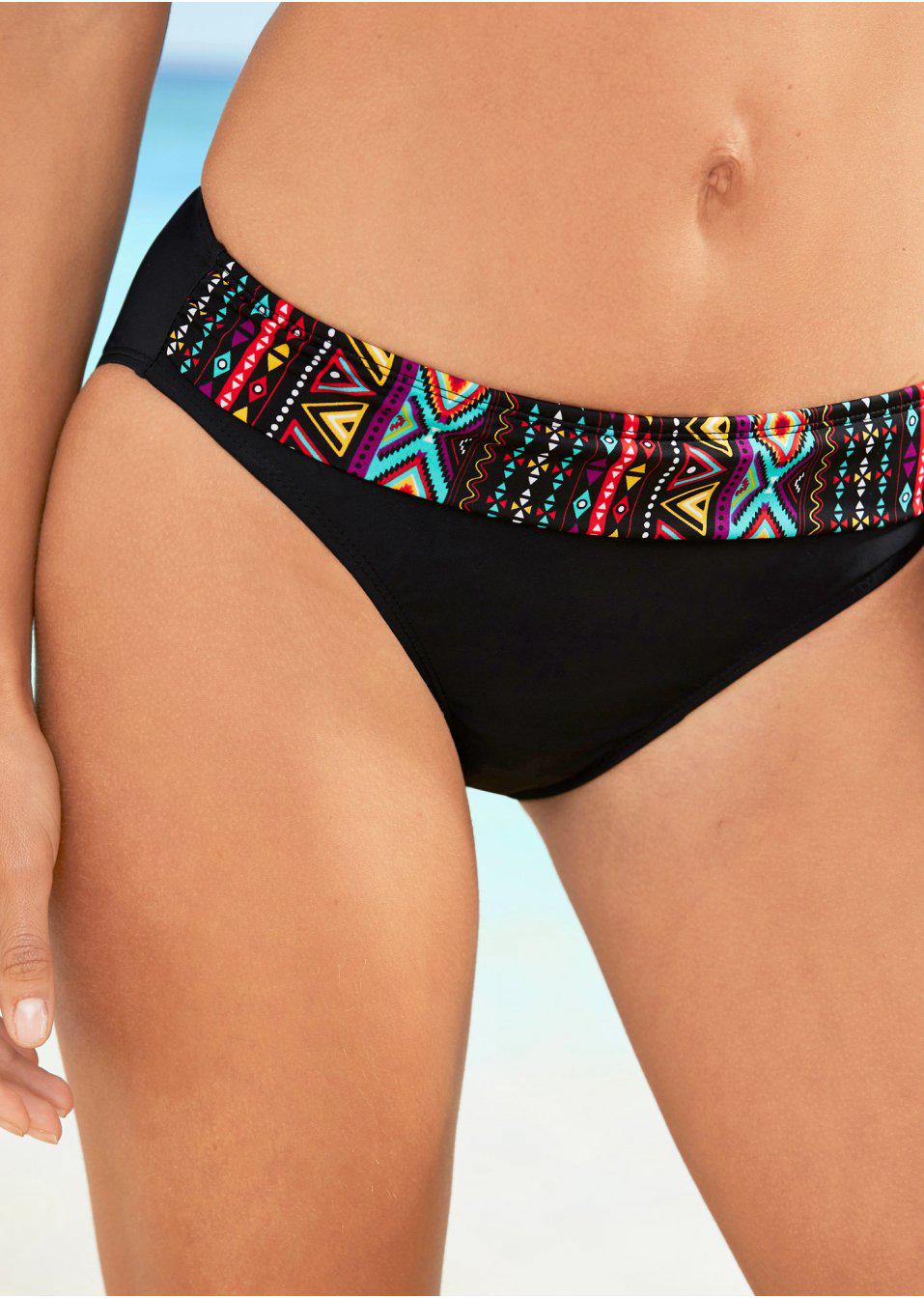 DWUCZĘŚCIOWE BIKINI KOMPLET PRINT AZTECKI WZÓR