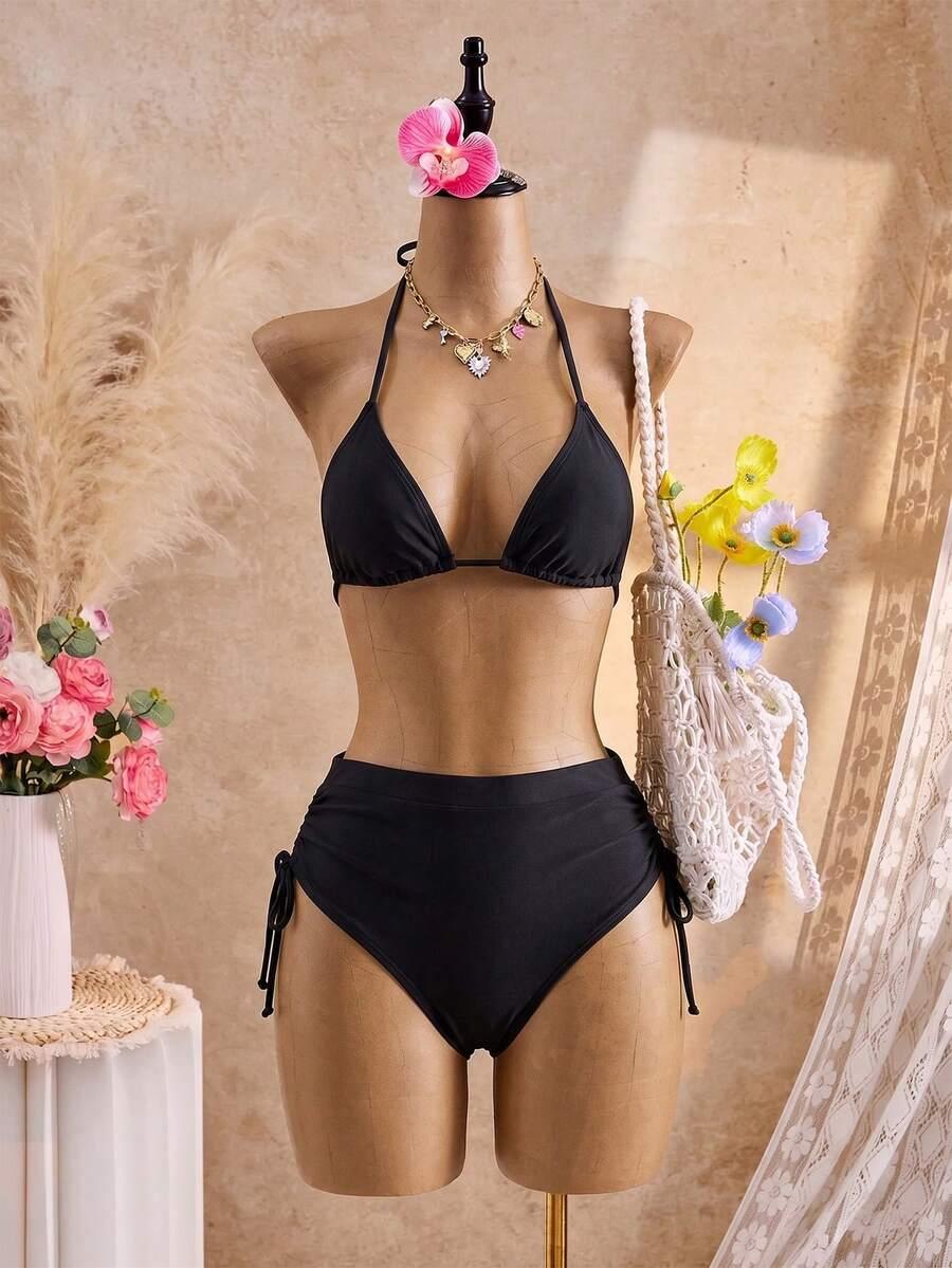 czarny DÓŁ OD BIKINI