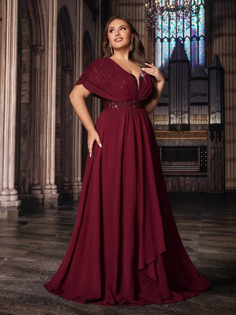 BORDOWA MAXI SUKIENKA