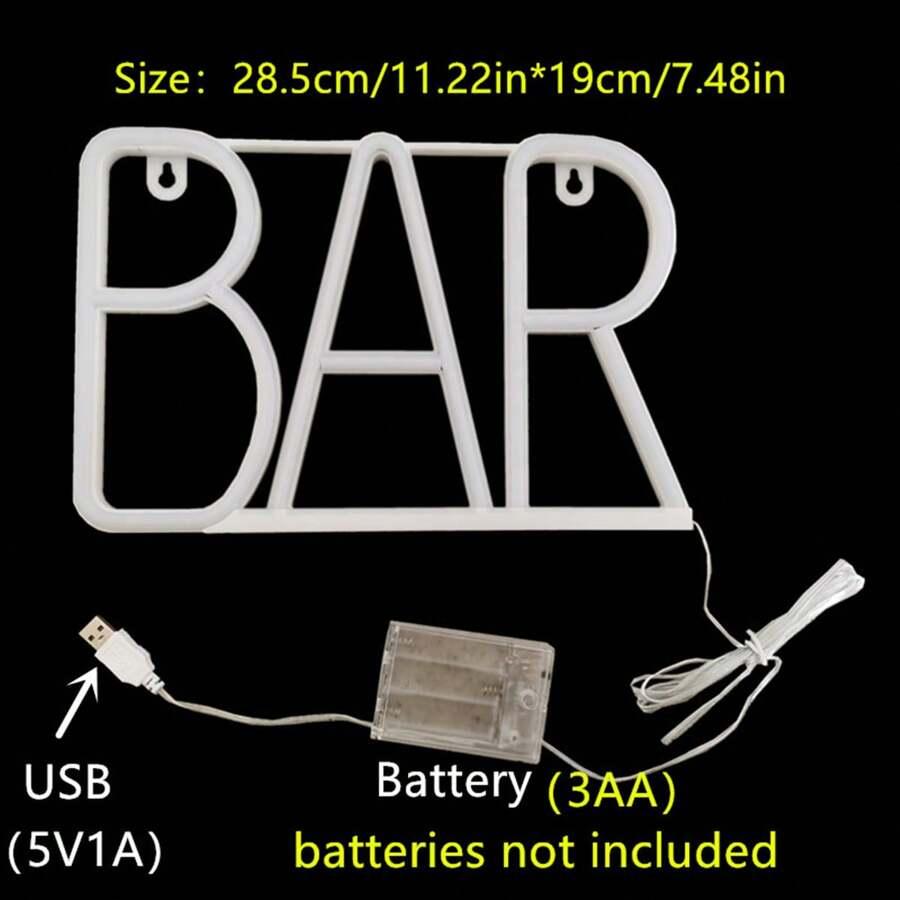 napis dekoracyjny led