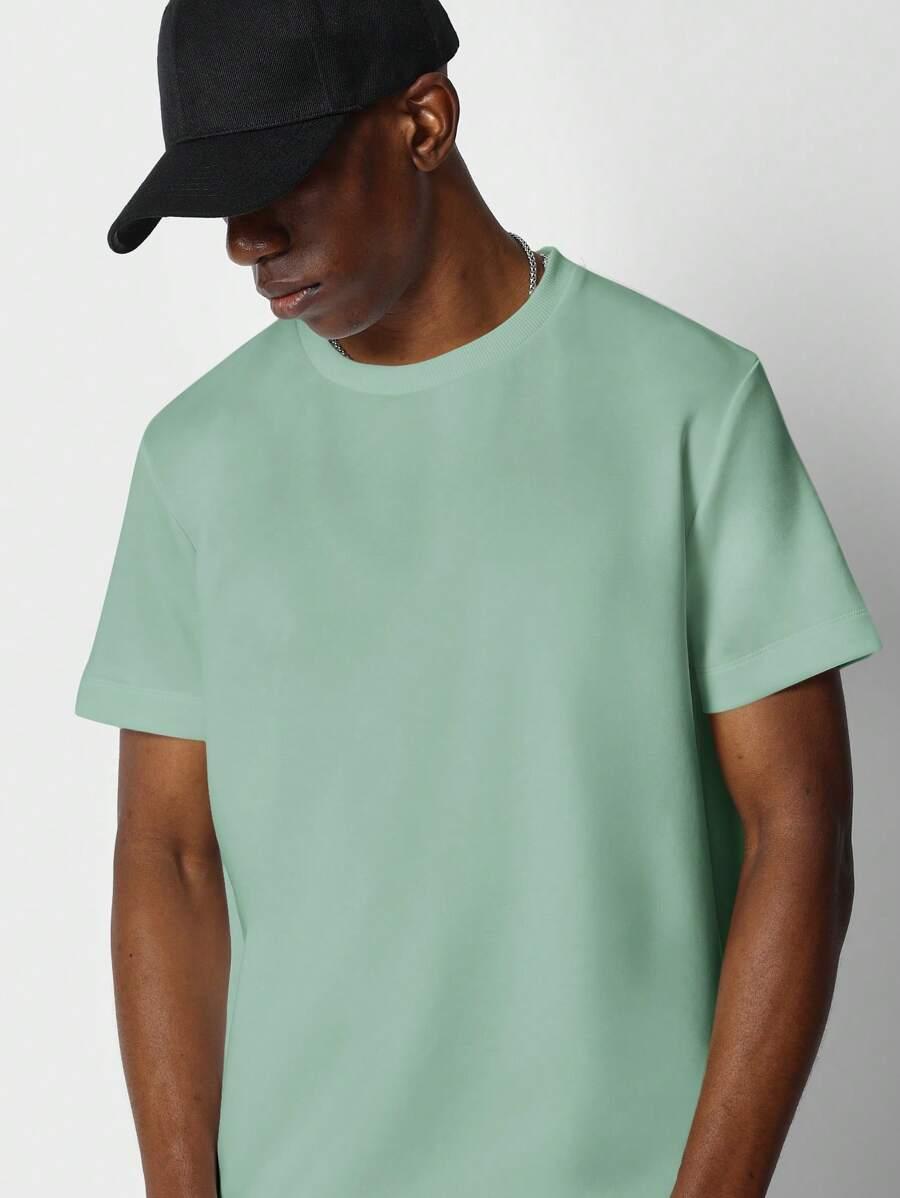 zielony T-SHIRT BASIC 