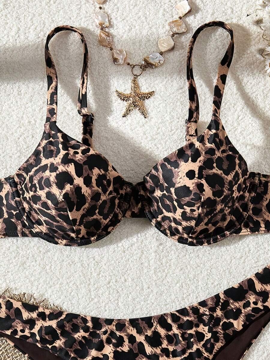GÓRA OD BIKINI ANIMAL PRINT