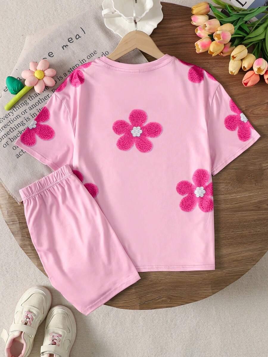 komplet t-shirt spodenki