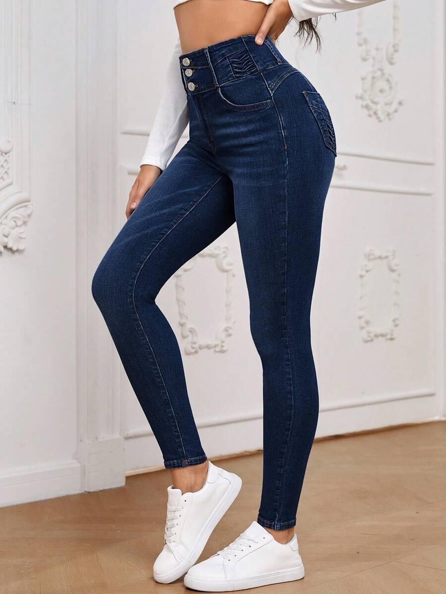 SPODNIE JEANS RURKI